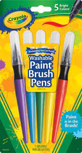 Crayola Paint Brush Pens 5pk – BirdBrain Technologies