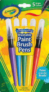 Crayola Paint Brush Pens 5pk